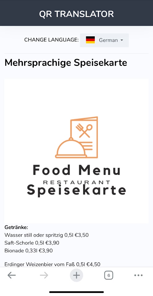 Speisekarte-Mehrsprachig-anzeigen-lassen